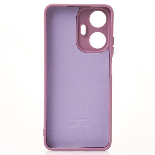 Силиконовый чехол SOFT Silicone Case для Realme C55 (без лого) лаванда