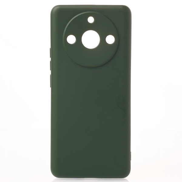 Силиконовый чехол SOFT Silicone Case для Realme 11 Pro (без лого) темно-зеленый