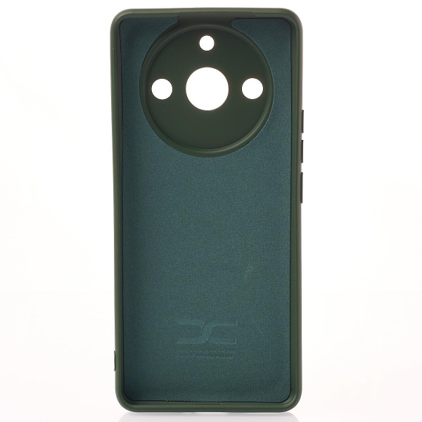 Силиконовый чехол SOFT Silicone Case для Realme 11 Pro (без лого) темно-зеленый