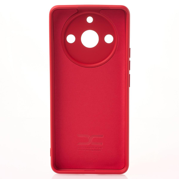 Силиконовый чехол SOFT Silicone Case для Realme 11 Pro (без лого) красный