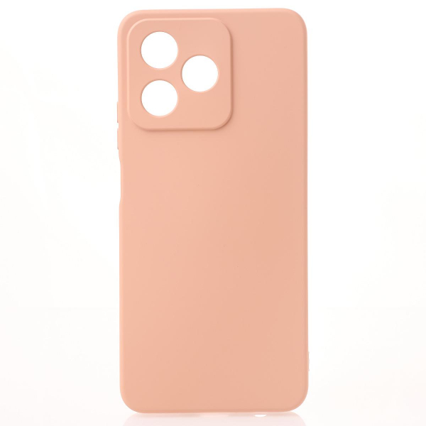Силиконовый чехол SOFT Silicone Case для Realme C53 (без лого) пудра
