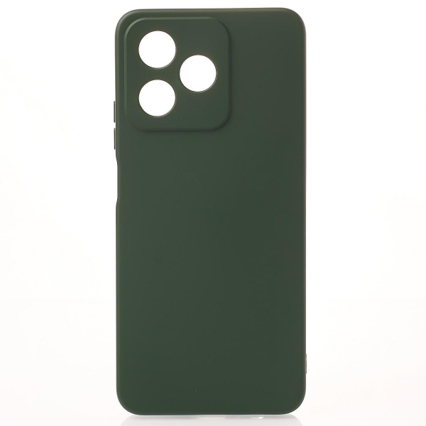 Силиконовый чехол SOFT Silicone Case для Realme C53 (без лого) темно-зеленый