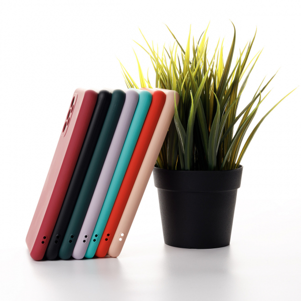 Силиконовый чехол SOFT Silicone Case для Samsung A23 (без лого) красный