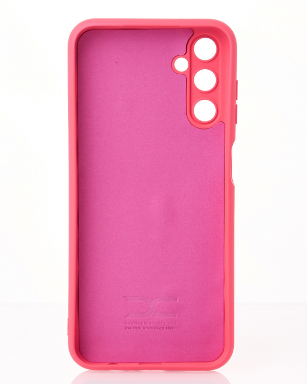 Силиконовый чехол SOFT Silicone Case для Samsung M14 (без лого) малиновый