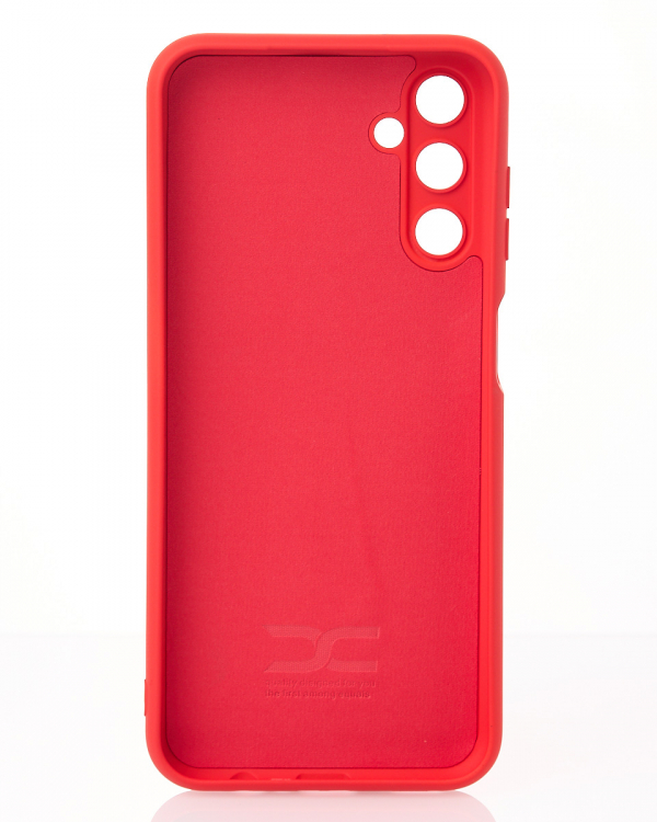 Силиконовый чехол SOFT Silicone Case для Samsung M14 (без лого) красный