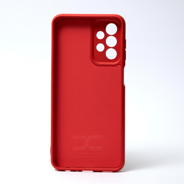 Силиконовый чехол SOFT Silicone Case для Samsung A23 (без лого) красный