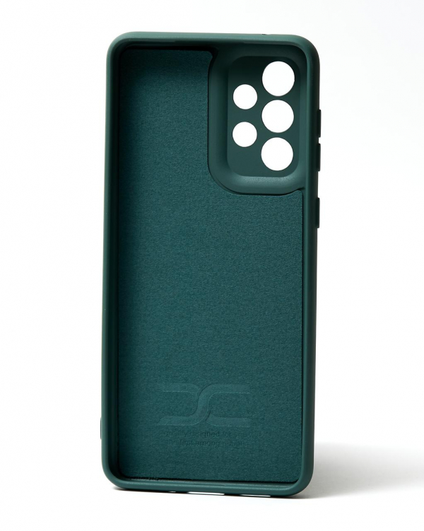 Силиконовый чехол SOFT Silicone Case для Samsung A33 5G (без лого) темно-зеленый