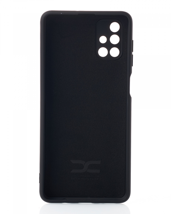 Силиконовый чехол SOFT Silicone Case для Samsung M51 (без лого) черный