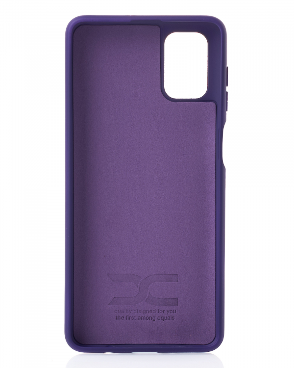 Силиконовый чехол SOFT Silicone Case для Samsung M51 (без лого) фиолетовый