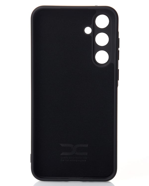 Силиконовый чехол SOFT Silicone Case для Samsung A35 (без лого) черный