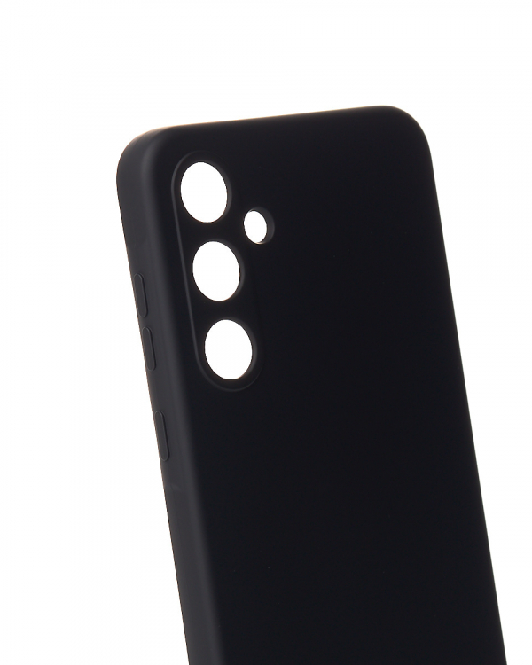 Силиконовый чехол SOFT Silicone Case для Samsung A35 (без лого) черный