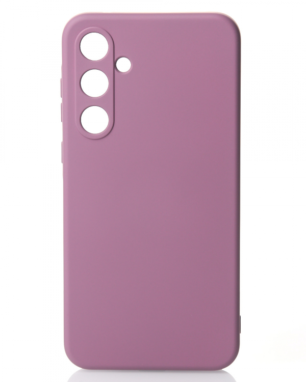 Силиконовый чехол SOFT Silicone Case для Samsung A55 (без лого) лаванда