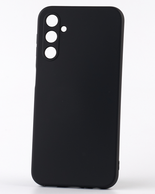 Силиконовый чехол SOFT Silicone Case для Samsung A24 4G (без лого) черный