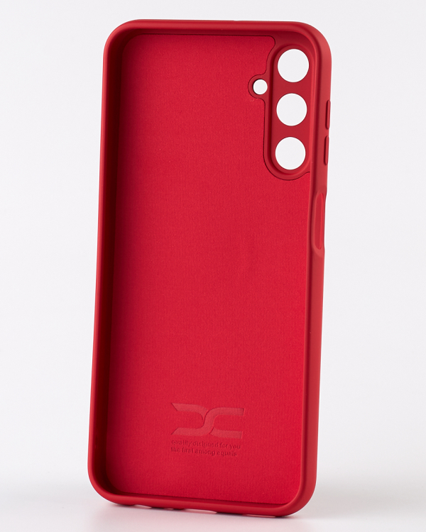 Силиконовый чехол SOFT Silicone Case для Samsung A24 4G (без лого) красный