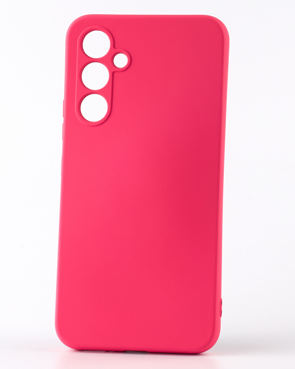 Силиконовый чехол SOFT Silicone Case для Samsung A54 5G (без лого) малиновый