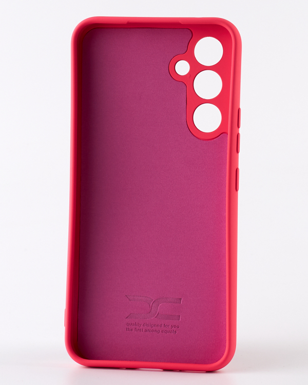 Силиконовый чехол SOFT Silicone Case для Samsung A54 5G (без лого) малиновый