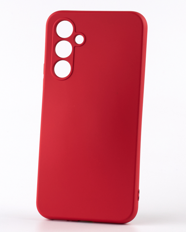 Силиконовый чехол SOFT Silicone Case для Samsung A54 5G (без лого) красный