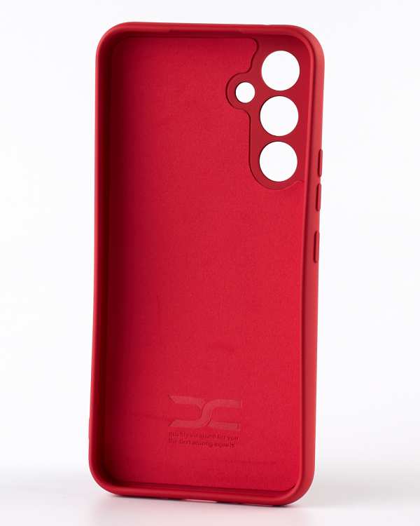 Силиконовый чехол SOFT Silicone Case для Samsung A54 5G (без лого) красный