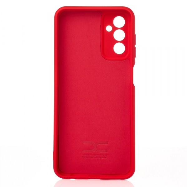 Силиконовый чехол SOFT Silicone Case для Samsung M13 4G (без лого) красный