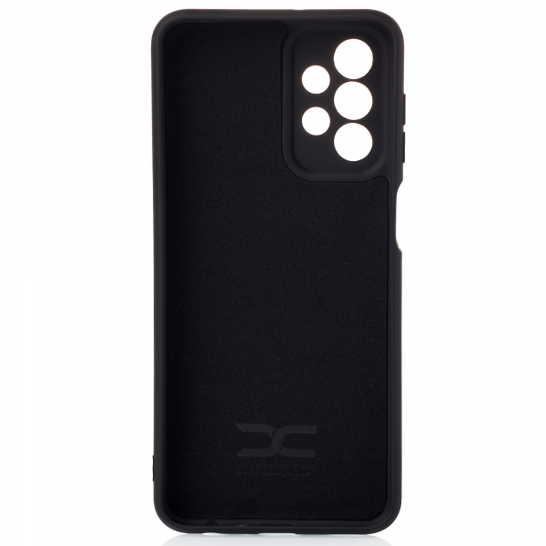 Силиконовый чехол SOFT Silicone Case для Samsung A23 (без лого) черный