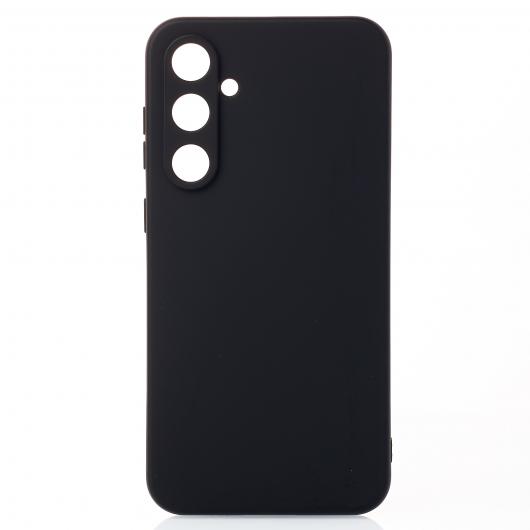 Силиконовый чехол SOFT Silicone Case для Samsung S23 FE (без лого) черный