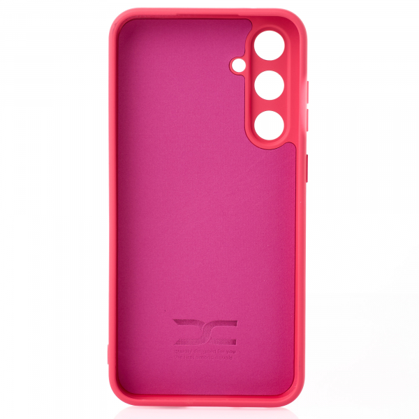 Силиконовый чехол SOFT Silicone Case для Samsung S23 FE (без лого) малиновый