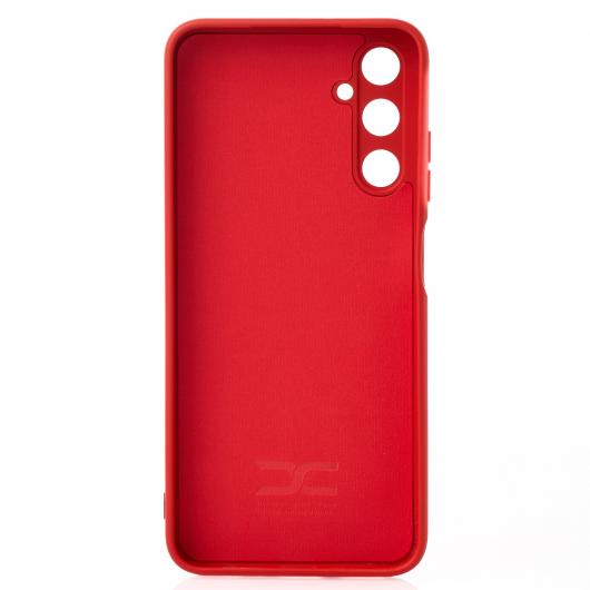 Силиконовый чехол SOFT Silicone Case для Samsung A05S (без лого) красный