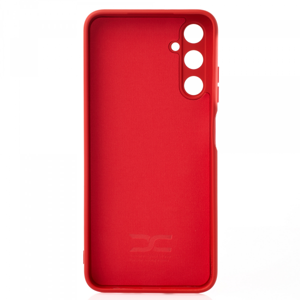 Силиконовый чехол SOFT Silicone Case для Samsung A05S (без лого) красный