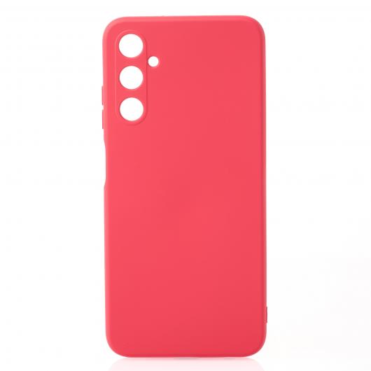 Силиконовый чехол SOFT Silicone Case для Samsung A05S (без лого) малиновый