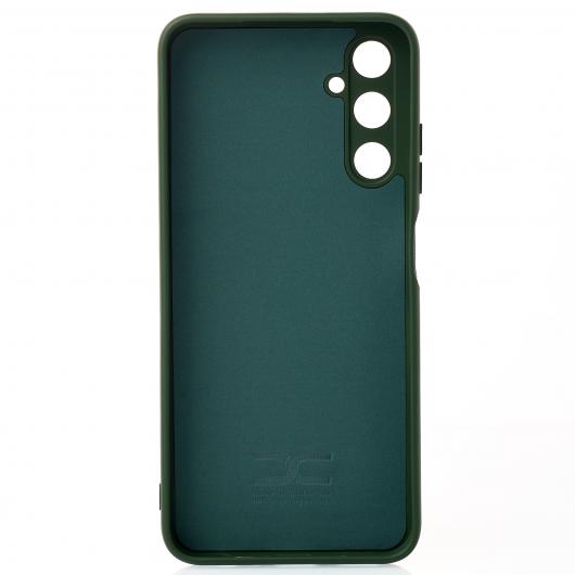 Силиконовый чехол SOFT Silicone Case для Samsung A05S (без лого) темно-зеленый