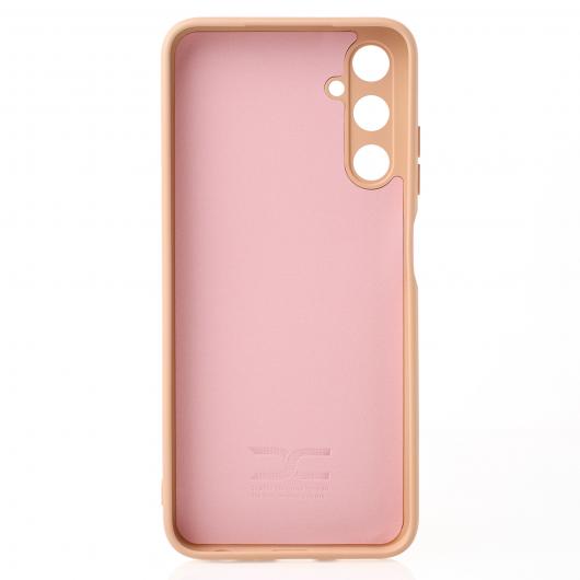 Силиконовый чехол SOFT Silicone Case для Samsung A05S (без лого) пудра