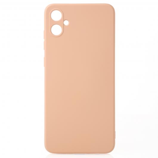 Силиконовый чехол SOFT Silicone Case для Samsung A05/M05 (без лого) пудра