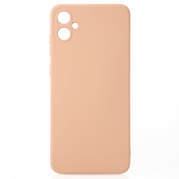 Силиконовый чехол SOFT Silicone Case для Samsung A05/M05 (без лого) пудра