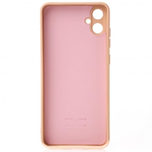 Силиконовый чехол SOFT Silicone Case для Samsung A05/M05 (без лого) пудра