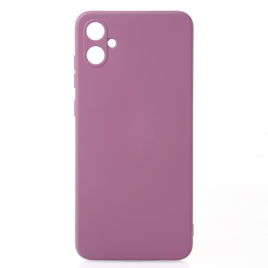 Силиконовый чехол SOFT Silicone Case для Samsung A05/M05 (без лого) лаванда