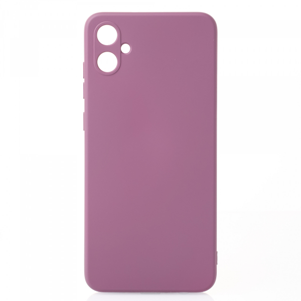 Силиконовый чехол SOFT Silicone Case для Samsung A05/M05 (без лого) лаванда