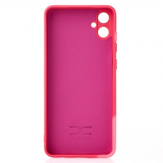 Силиконовый чехол SOFT Silicone Case для Samsung A05/M05 (без лого) малиновый