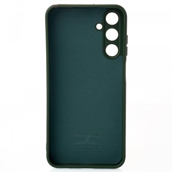 Силиконовый чехол SOFT Silicone Case для Samsung A15 (без лого) темно-зеленый