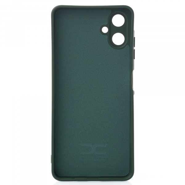 Силиконовый чехол SOFT Silicone Case для Samsung A06 (без лого) темно-зеленый