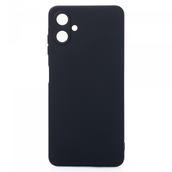 Силиконовый чехол SOFT Silicone Case для Samsung A06 (без лого) черный