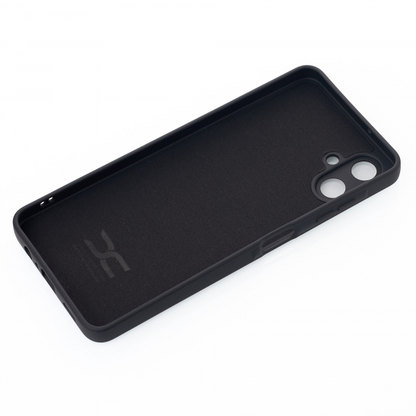 Силиконовый чехол SOFT Silicone Case для Samsung A06 (без лого) черный