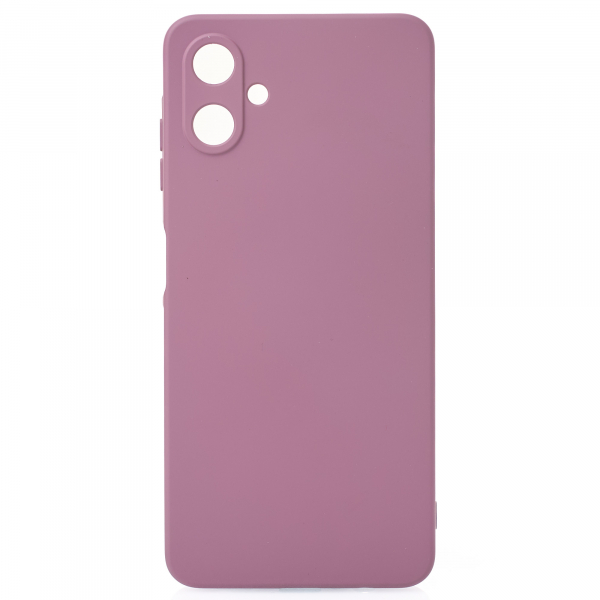 Силиконовый чехол SOFT Silicone Case для Samsung A06 (без лого) лаванда