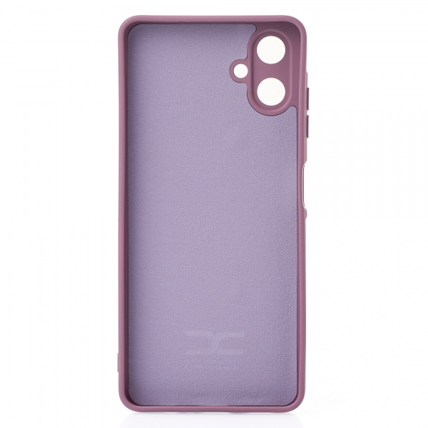 Силиконовый чехол SOFT Silicone Case для Samsung A06 (без лого) лаванда