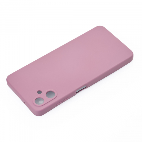 Силиконовый чехол SOFT Silicone Case для Samsung A06 (без лого) лаванда