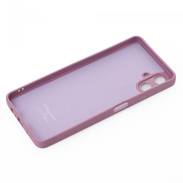 Силиконовый чехол SOFT Silicone Case для Samsung A06 (без лого) лаванда