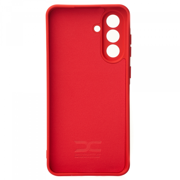 Силиконовый чехол SOFT Silicone Case для Samsung A56 (без лого) красный