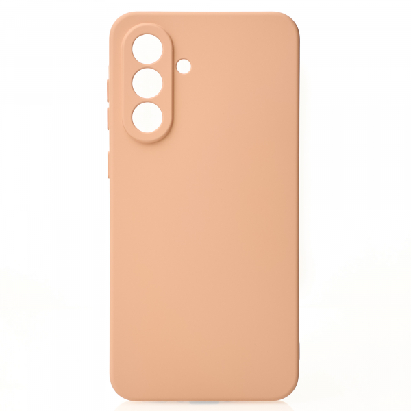 Силиконовый чехол SOFT Silicone Case для Samsung A56 (без лого) пудра