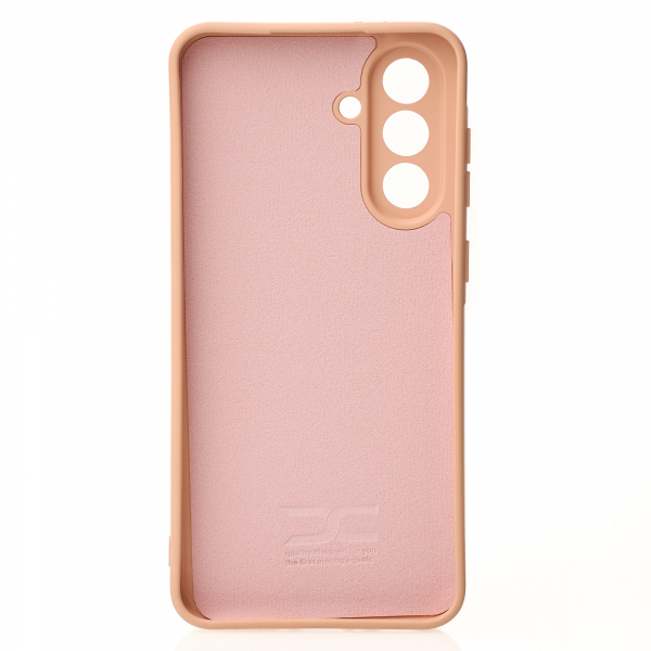 Силиконовый чехол SOFT Silicone Case для Samsung A56 (без лого) пудра