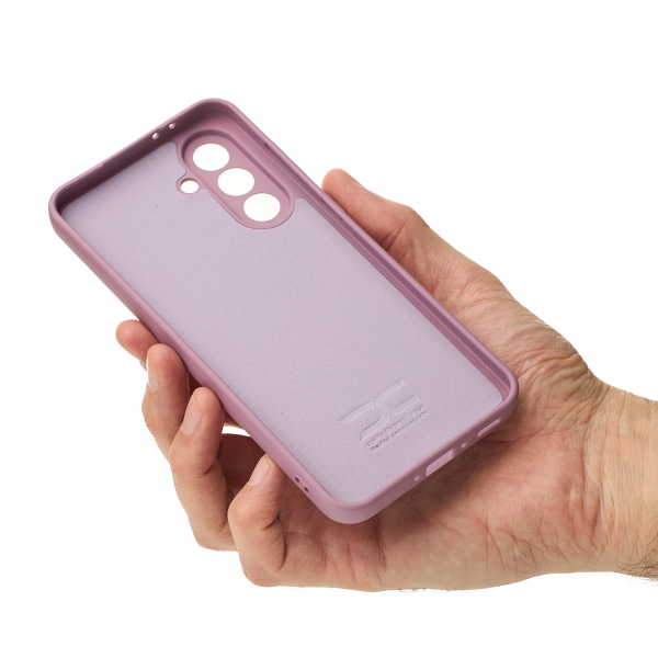 Силиконовый чехол SOFT Silicone Case для Samsung A56 (без лого) лаванда