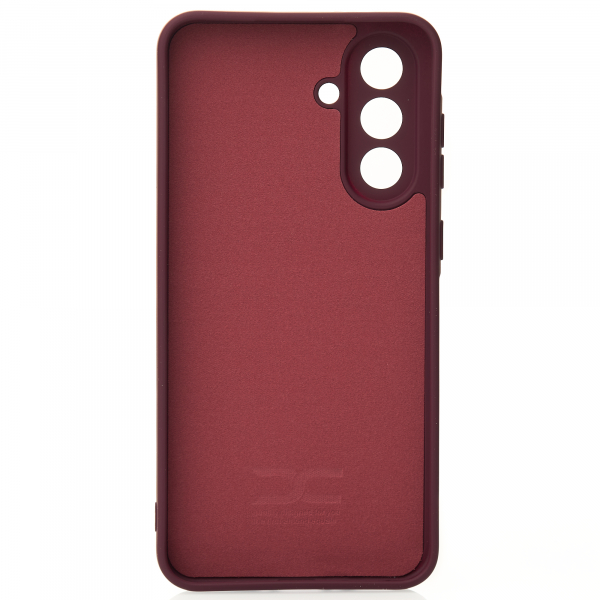 Силиконовый чехол SOFT Silicone Case для Samsung A36 (без лого) бордовый